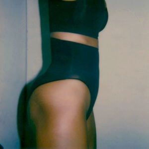 Skims Sculpting Mid Waist Brief Onyx